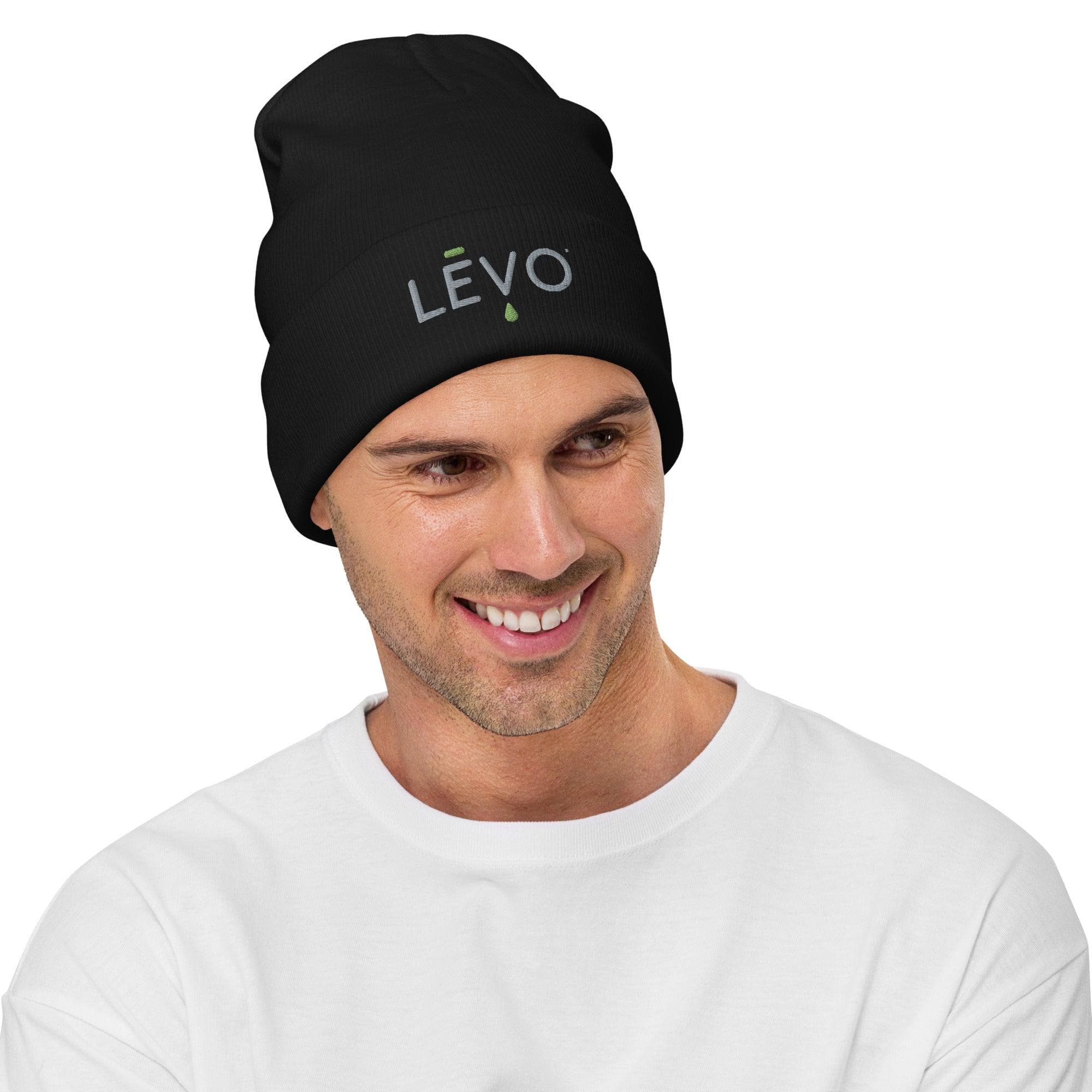LĒVO Beanie with Embroidered Logo - Image 7