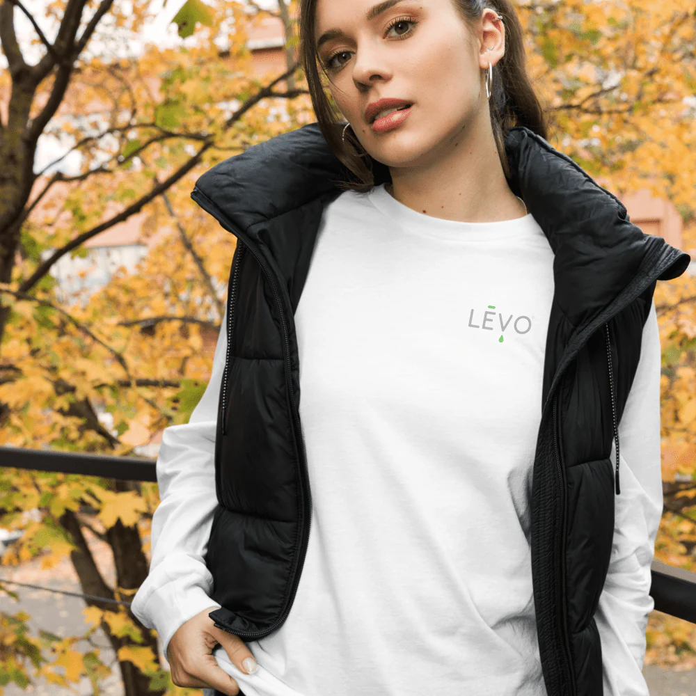 LĒVO Logo Long Sleeve Tee - Image 6